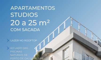 Kitnet / Stúdio à venda na Avenida Portuaria, 0000, Merepi II, Ipojuca, 22 m2 por R$ 202.500