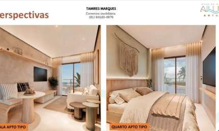TM - SEU APARTAMENTO PÉ NA AREIA DE ANTUNES/ MARAGOGI