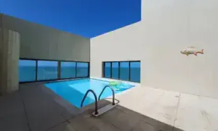 Excelente cobertura duplex na avenida boa viagem com piscina privativa e 5 quartos.