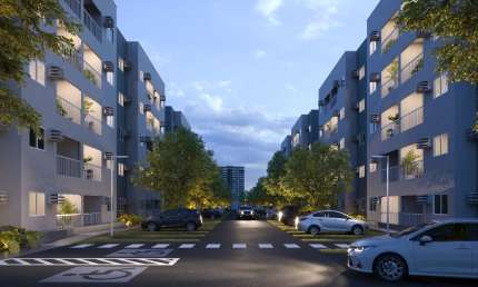 APARTAMENTO COM 02 QUARTOS EM CANDEIAS- JABOATÃO/PE