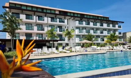 Conforto e praticidade! Estúdio com piscina e segurança 24h