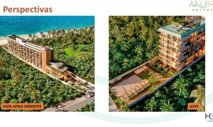 Seu imóvel no Caribe Brasileiro - Allure Antunes - Pé na Areia - Praia de Antunes-AL - Lazer de Reso