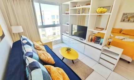 Flat mobiliado no Muro Alto – Conforto e lazer completos!