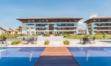 Apartamento mobiliado no Condomínio Cupe Beach Living, na Praia de Porto de Galinhas com 2 quartos, varanda e totalemnte mobiliado.