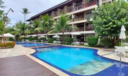 Excelente apartamento mobiliado com 2 quartos e 1 suítelocalizado na praia de Muro Alto
