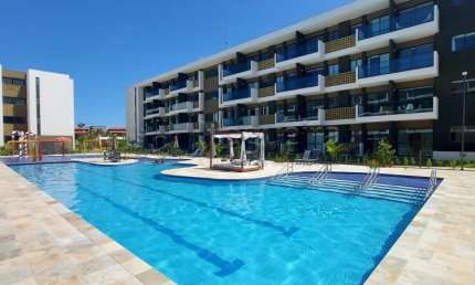 Excelente Flat mobiliado em Muro Alto com lazer completo para família, no condomínio Mana Beach Experience!
