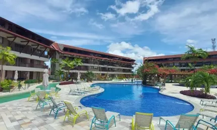 VENDO FLAT NO Oka Beach Residence EM MURO ALTO - AGENDE SUA VISITA