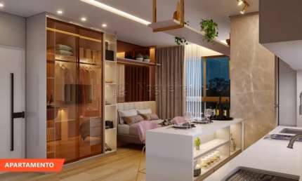 Excelente flat pronto para morar  ou investir localizado em Boa Viagem, com 24,00m² de área útil.