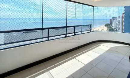 OCAPORÃ , Beira Mar PRAIA CANDEIAS, 159m², 4 Quartos, MELHOR TRECHO DE PRAIA e com LAZER