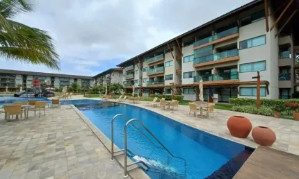 Vendo lindo Flat 2 quartos no Polinesia Beach Resort em Muro Alto