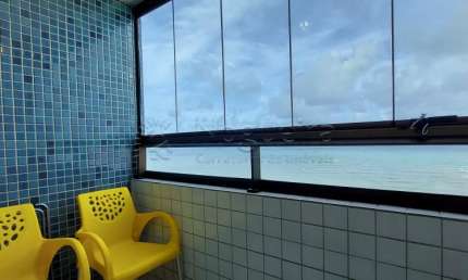 Excelente apartamento MOBILIADO em Candeias com 40,13m² de área útil, 1 quarto, vista mar, com estrutura de lazer completa