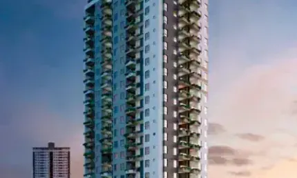 NOÊMIA PARAÍSO - Apartamento de 46 m² com 2 quartos (sendo um suíte) e varanda no Torreão