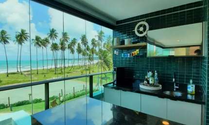 Acqua Marine no Paiva com 4 quartos/4 suítes/171M²/Pé na Areia / (81)9 8597-7833