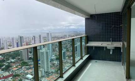 Apartamento com 4 quartos à venda na Rua Real da Torre, 1274, Torre, Recife, 123 m2 por R$ 1.558.095
