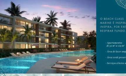 BEACH CLASS MARINE I Lindo apartamento I 1 e 2 quartos
