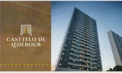 CASTELO DE LEDEBOUR- 52m²- 2 QTS-LAZER COMPLETO-GARAGEM- Campo Grande - Recife - PE