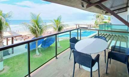 AL MARE, CASA DE CONDOMINIO BEIRA MAR - MOBILIADO com 3 quartos em Centro - Ipojuca - PE