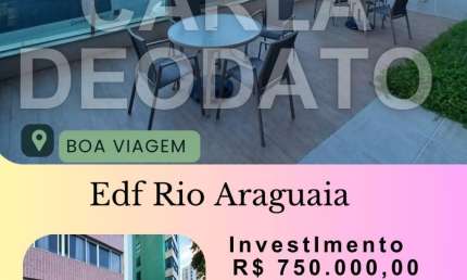 Apartamento  para venda possui 162m² com 3 quartos em Boa Viagem - Recife - PE