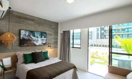 Apartamento/Flat - Residencial - No bairro Muro Alto -  Makia Beach Experience