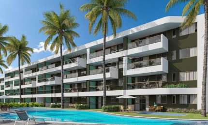 Apartamento com 2 quartos à venda na Avenida José Bezerra, 6, Praia Dos Carneiros, Tamandaré, 64 m2 por R$ 850.000
