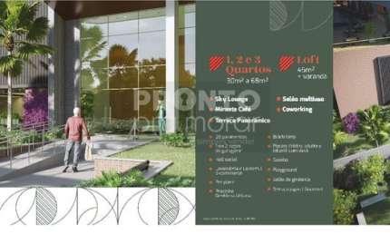 Imóvel para venda possui 45 metros quadrados com 2 quartos em Boa Vista - Recife - PE