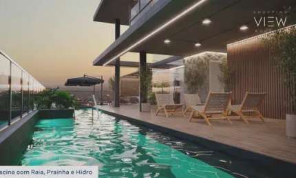 SHOPPING VIEW | PROJETO PARA INVESTIMENTO| AIRBNB| NOVO| LAZER COMPLETO| 1 e 2QTS|