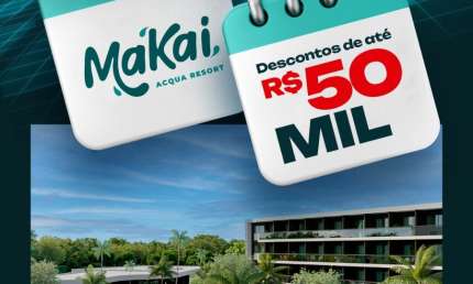 Apartamento com 1 quarto à venda na Avenida Portuaria, 1, Praia de Muro Alto, Ipojuca, 29 m2 por R$ 320.000