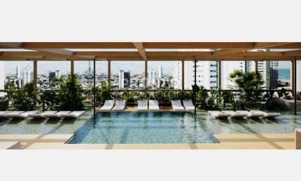 Excelente flat Studio localizado no Pina, com 22m² de área útil.