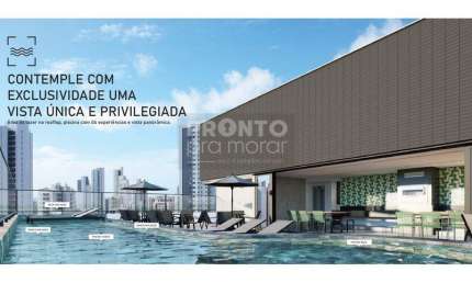 Flat com excelente localização em Boa viagem, com 23,00m² de área construída.