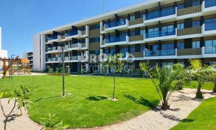 Apartamento mobiliado com excelente localização em Muro Alto, próximo ao mar.