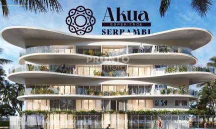 Excelente flat localizado em Serrambi, com vista mar.