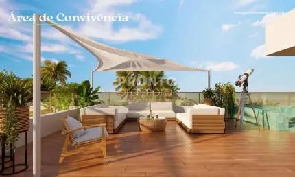 Repasse de excelente flat tipo Studio em construção localização na praia de Carneiros