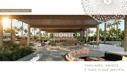 Repasse com excelente localização na Praia do Carneiros com 81m² + aprox. 53m² de garden.
