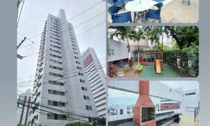 APARTAMENTO COM 03 QUARTOS NO BAIRRO DE CASA AMARELA-RECIFE/PE