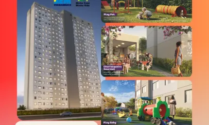 LANÇAMENTO APARTAMENTO COM 02 QUARTOS NA IMBIRIBEIRA COM SUBSIDIO 75MIL -RECIFE/PE