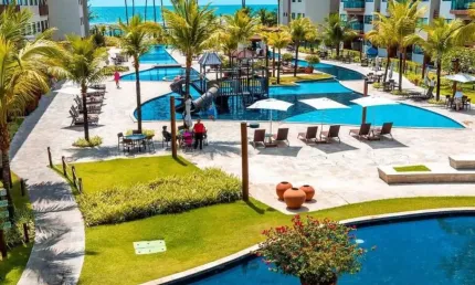 Oportunidade de investimento exclusiva: apartamentos pé na areia na praia de peroba - maragogi
