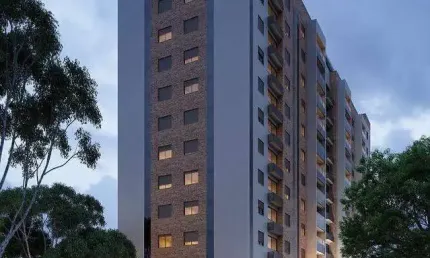 Apto Área Privativa à venda, 1 quarto, 1 vaga, Santo Agostinho - Belo Horizonte/MG