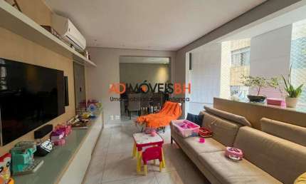 Apartamento com área de 140m², 04 quartos, 01 suíte, 02 vagas, no Santo Agostinho