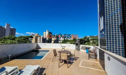 Apartamento com área de 45m², 01 quarto, varanda, 01 vaga de garagem, prédio com lazer, no Buritis
