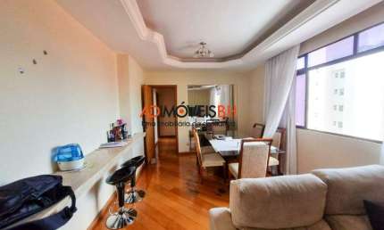 Apartamento com área de 78m², 03 quartos, 01 suíte, 01 vaga de garagem, no bairro Santo Antônio
