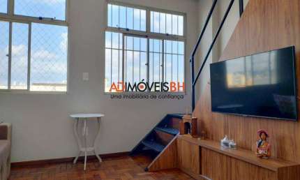 Cobertura com área total de 116m², 03 quartos, 01 suíte, 01 vaga de garagem, no Padre Eustáquio