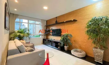 Apartamento à venda, 4 quartos, 1 suíte, 2 vagas, sion - belo horizonte/mg
