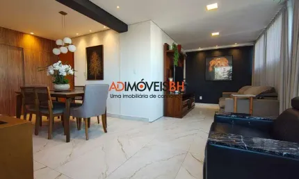 Apartamento área privativa com área total de 130m², 03 quartos, 01 suíte, 03 vagas de garagem, no fernão dias