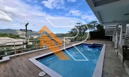 Casa em condomínio fechado com 5 quartos para alugar na Rua Juriti, Itaipu, Niterói, 348 m2 por R$ 10.000