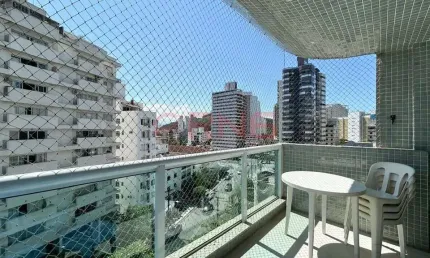 Apartamento com 3 quartos para alugar na Avenida General Rondon, 825, Vila Alzira, Guarujá