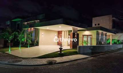 Casa com 3 dormitórios à venda, 180 m² por R$ 1.280.000 - Urucunema - Eusébio/CE