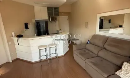 Apartamento 1 dorm. mobiliado para locação na Vila Andrade - Morumbi
