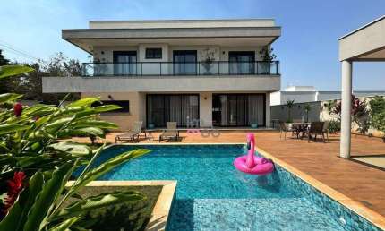 Casa com 4 dormitórios à venda, 286 m² por R$ 2.700.000,00 - Loteamento Residencial e Comercial Villa D'Aquila - Piracicaba/SP
