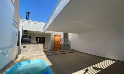 Casa com 3 dormitórios à venda, 128 m² por R$ 640.000,00 - Residencial Nova Água Branca II - Piracicaba/SP