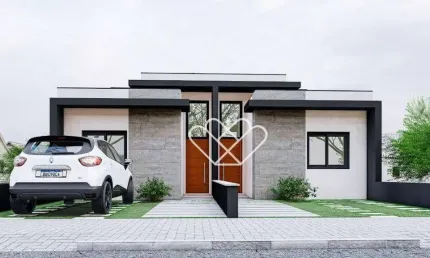 Charme e Modernidade em Cada Detalhe: Casa com 2 Dormitórios e Pé Direito Duplo